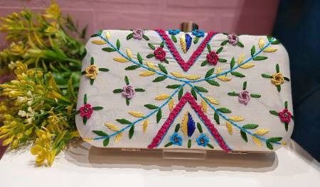 Embroidery Designer Clutches Catalog
